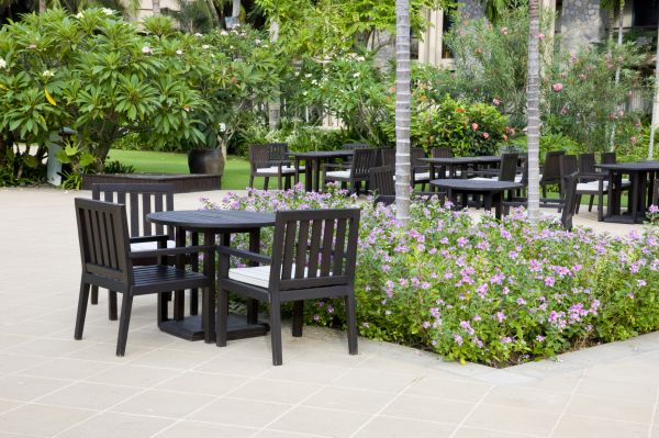 Courtyard Landscaping in Brentwood