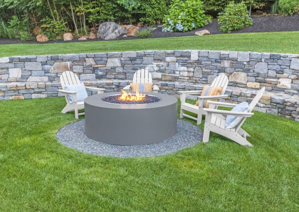 Fire Pit Landscaping in Brentwood