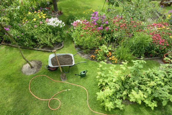 Flower Bed Construction in Brentwood
