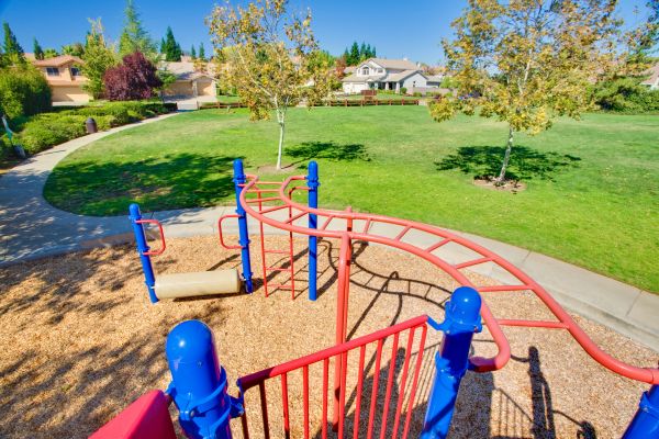 Playground Mulch Replacement in Brentwood