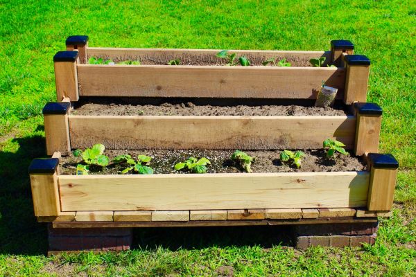 Raised Garden Bed Installation in Brentwood